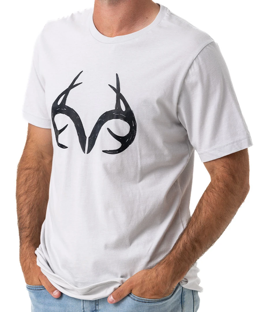 Realtree Antler Men's Gray Shirt 4 Realtree Antler Men's Gray Shirt - Image 2