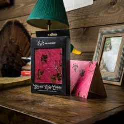 Realtree Pink 20 Pc All Occasion Blank Note Card Set | Xtra Colors -Hunting camouflage Artboard 7 98075.1674750660