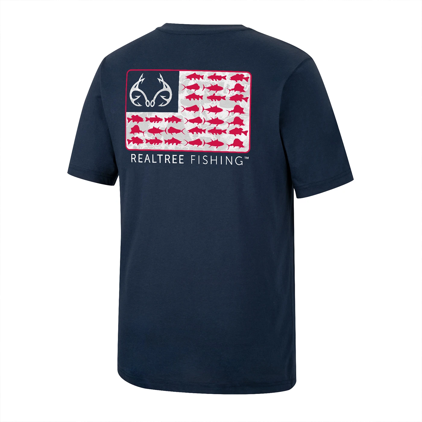 Realtree Men's Salt & Stripes Fishing Performance Short Sleeve Shirt 7 Realtree Men's Salt & Stripes Fishing Performance Short Sleeve Shirt - Image 5