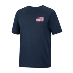 Realtree Men's Salt & Stripes Fishing Performance Short Sleeve Shirt 14 Realtree Men's Salt & Stripes Fishing Performance Short Sleeve Shirt -Hunting camouflage C11086 NV Front 65265.1677251612