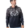 Realtree Men's Key West Charcoal Pullover Hoodie | Aspect 1 Realtree Men's Key West Charcoal Pullover Hoodie | Aspect -Hunting camouflage C11184 BK FRONT FULL 61097.1684266105