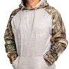 Realtree Men's Cash Performance Fleece Hoodie | EDGE 1 Realtree Men's Cash Performance Fleece Hoodie | EDGE -Hunting camouflage C11208 GY front2 35912.1693248467