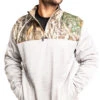 Men's Cash Performance Fleece 1/4 Zip Jacket | EDGE 1 Men's Cash Performance Fleece 1/4 Zip Jacket | EDGE -Hunting camouflage C11209 GY FRONT 84108.1692994889