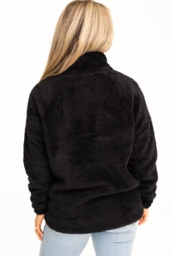 Realtree Women's Jolene Black Sherpa 1/4 Zip Pullover 13 Realtree Women's Jolene Black Sherpa 1/4 Zip Pullover -Hunting camouflage C30384 BK BACK 24078.1693238223