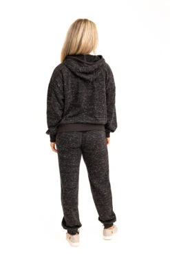 Realtree Women's Applejack Black Speckled Fleece Jogger 14 Realtree Women's Applejack Black Speckled Fleece Jogger -Hunting camouflage C30387 BK FULL BACK 59247.1693236457