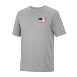 Realtree Men's Salt & Stripes Fishing Performance Short Sleeve Shirt 12 Realtree Men's Salt & Stripes Fishing Performance Short Sleeve Shirt -Hunting camouflage CS11086 GY Front 39625.1675277589