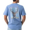 Realtree Men's Whitetail Comfort Colors Blue Shirt 1 Realtree Men's Whitetail Comfort Colors Blue Shirt -Hunting camouflage DR101 BL BACK FULL.JPG 50339.1684264646