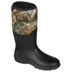 Realtree Men's Camo All- Weather Waterproof Rubber Boots | EDGE -Hunting camouflage M10001 ED 26488.1668549317