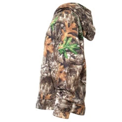 Youth Edge Camo Summit Park Performance Hoodie -Hunting camouflage M10009 ED Side 13126.1635425275