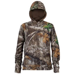 Youth Edge Camo Summit Park Performance Hoodie