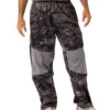 Realtree Men's Black Roaring Springs Packable UPF 40+ Rain Pant | Aspect -Hunting camouflage M10030 CHAR FRONT 58413.1684250961