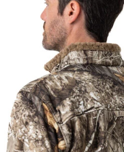 Habit Men's Camo Early Dawn Sherpa Shell Jacket | EDGE 12 Habit Men's Camo Early Dawn Sherpa Shell Jacket | EDGE -Hunting camouflage M10033 ED COLLAR 43172.1684251886