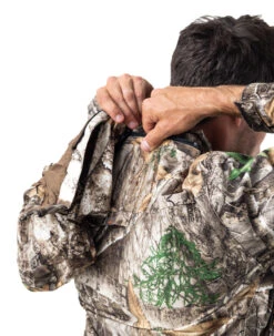 Realtree Men's Ripley Trail Waterproof Jacket | EDGE -Hunting camouflage M10056 ED HOOD DETAILS 57979.1684252244