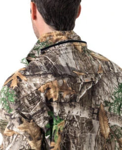 Realtree Men's Ripley Trail Waterproof Jacket | EDGE -Hunting camouflage M10056 ED HOOD ROLLED UP 30040.1684252244