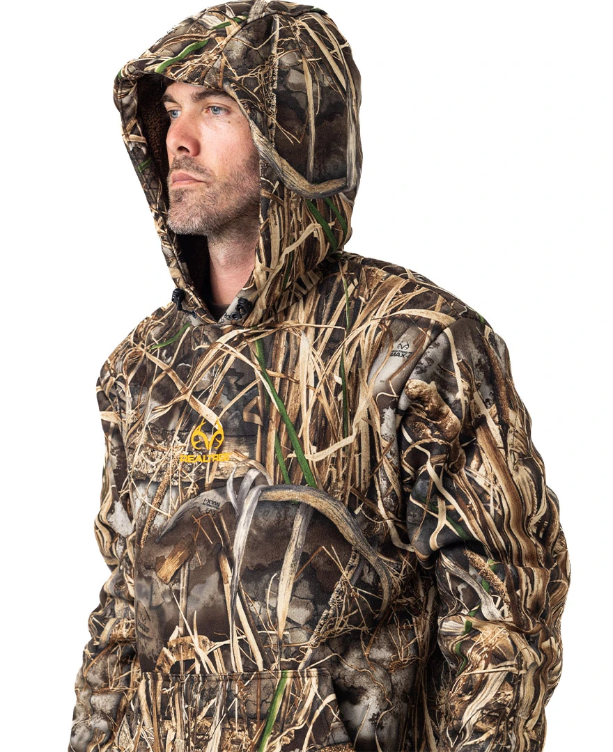 Realtree Men's Sherpa Hoodie | MAX-7 6 Realtree Men's Sherpa Hoodie | MAX-7 - Image 4