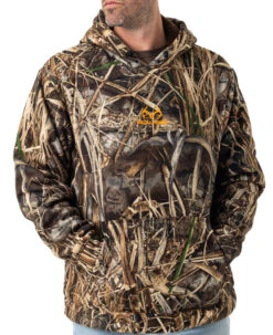 Realtree Men's Sherpa Hoodie | MAX-7 9 Realtree Men's Sherpa Hoodie | MAX-7 -Hunting camouflage M10108 MX7 POCKET 78698.1697120326
