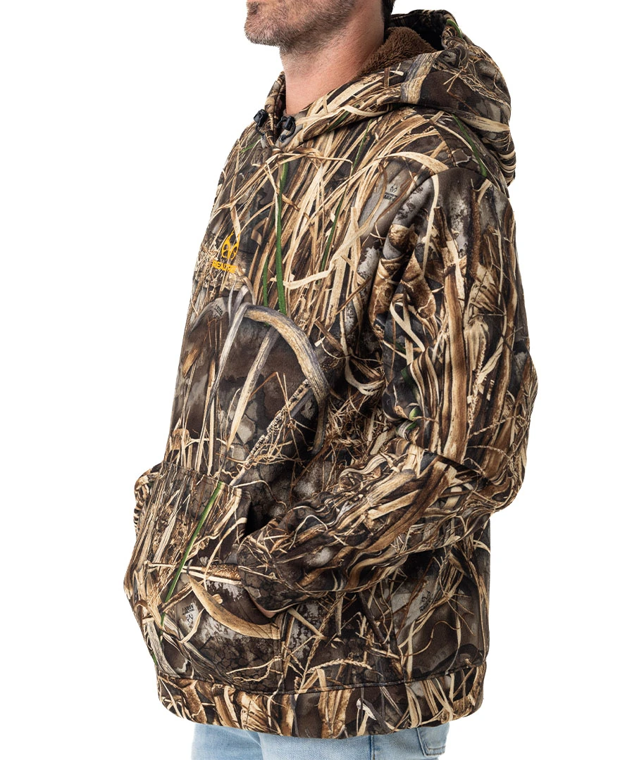 Realtree Men's Sherpa Hoodie | MAX-7 5 Realtree Men's Sherpa Hoodie | MAX-7 - Image 3