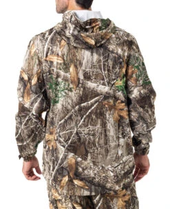 Realtree Men's Roaring Springs Packable Rain Jacket | EDGE -Hunting camouflage M1024 ED BACK 16820.1684266530