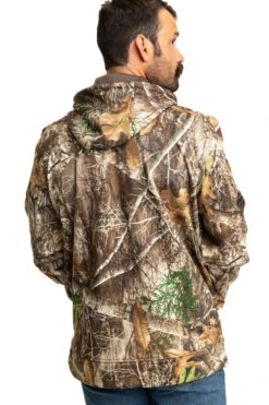 Realtree Men's Poly Hoodie | EDGE -Hunting camouflage M304 ED back2 80170.1693497076