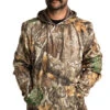 Realtree Men's Poly Hoodie | EDGE -Hunting camouflage M304 ED front3 66768.1693497075