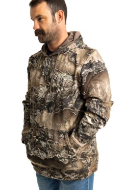 Realtree Men's Poly Hoodie | EXCAPE -Hunting camouflage M304 EX front4 61867.1693497725