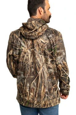 Realtree Men's Poly Hoodie | MAX-7 -Hunting camouflage M304 M7 back3 76122.1693490420