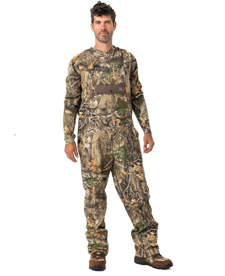 Realtree Men's Cotton Bib Overall | EDGE 3 Realtree Men's Cotton Bib Overall | EDGE