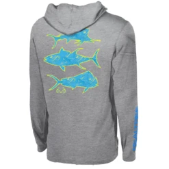 Realtree Mahi Performance Long Sleeve Hooded Shirt -Hunting camouflage Mahi Performance Long Sleeve Hooded Shirt 92531.1626119710