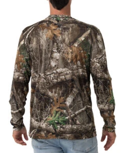Realtree Men's Longsleeve Ole Miss SIP Shirt  | EDGE -Hunting camouflage OM100 ED BACK 27695.1684268382