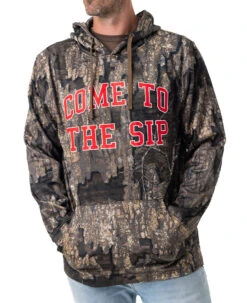 Realtree Men's Ole MissCome To The SIP Pullover Hoodie 9 Realtree Men's Ole MissCome To The SIP Pullover Hoodie -Hunting camouflage OM501 TM FRONT MAIN 24546.1684270284