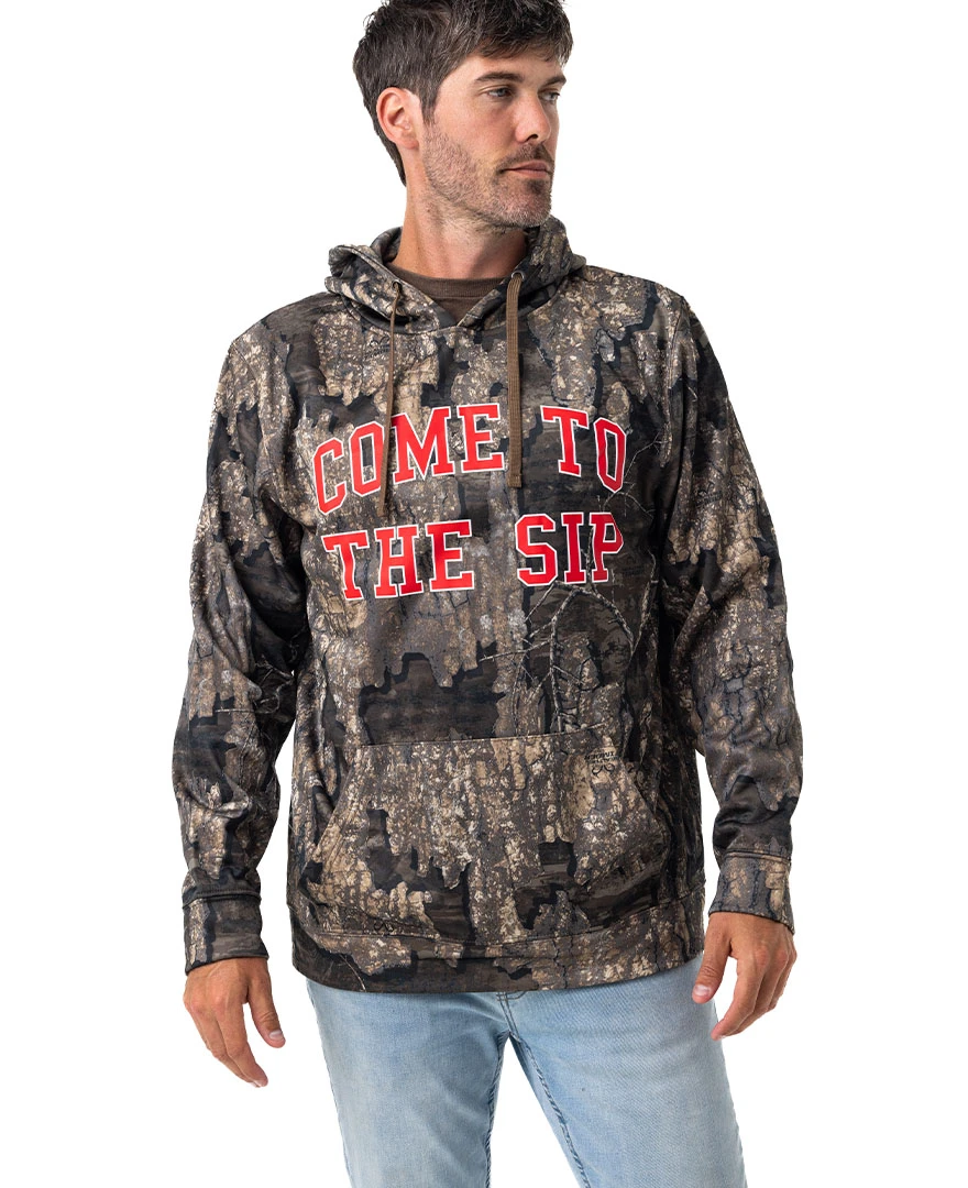 Realtree Men's Ole MissCome To The SIP Pullover Hoodie 3 Realtree Men's Ole MissCome To The SIP Pullover Hoodie