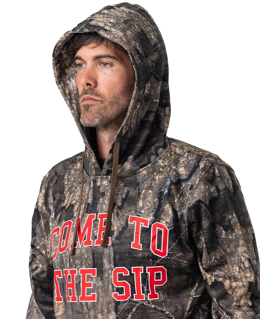 Realtree Men's Ole MissCome To The SIP Pullover Hoodie 5 Realtree Men's Ole MissCome To The SIP Pullover Hoodie - Image 3