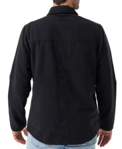 Realtree Men's Pro Staff Snap Down Shirt Jacket -Hunting camouflage PR328 BK BACK 82004.1684270349