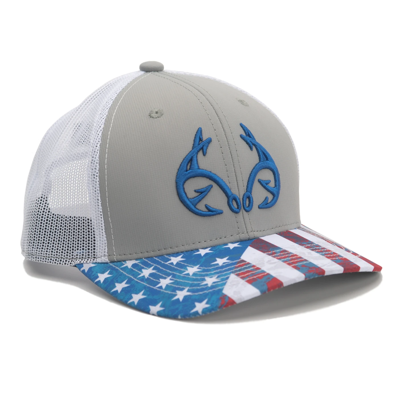 Realtree Patriotic Fishing Mesh Back Hat 3 Realtree Patriotic Fishing Mesh Back Hat