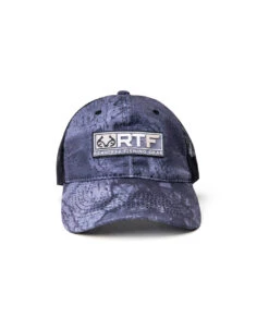 Realtree Fishing Mesh Back Black Hat | WAV3 7 Realtree Fishing Mesh Back Black Hat | WAV3 -Hunting camouflage RF252318 BK FRONT IMAGE.JPG 37269.1682520106