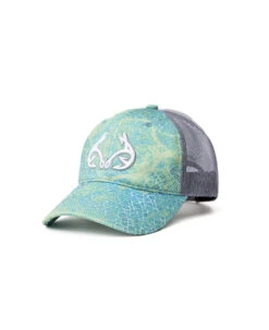 Realtree Fishing Mesh Back Green Hat | Mako