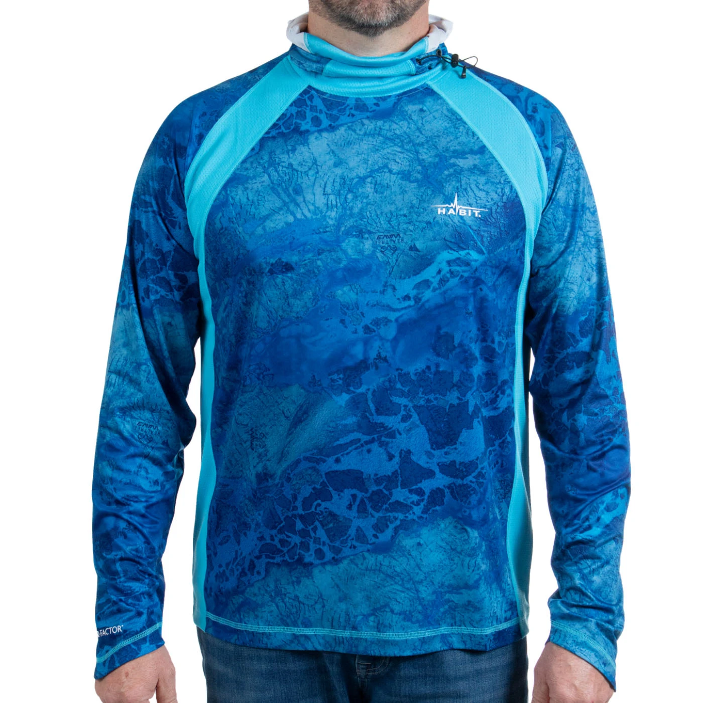 Realtree Men's Coppermine Cove Hooded Performance Layer With Gaiter