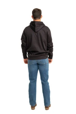 Realtree Men's Coldsnap Black Performance Hoodie -Hunting camouflage RJOFH11235 B001 FULL BACK 27495.1693240852