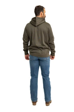 Realtree Men's Coldsnap Green Performance Hoodie -Hunting camouflage RJOFH11235 B319 FULL BACK 34574.1693240785