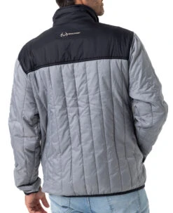 Realtree Men's Exclusive Lightweight Premium Down Puffer Jacket -Hunting camouflage RO346 CHAR BACK 75478.1684270540