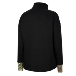 Realtree Women's Aspen 1/4 Snap Fleece Pullover -Hunting camouflage RO4350 BK Back 27055.1682542627