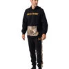 Realtree Men's Camo Tracksuit 2-Piece Hoodie Fleece And Jogger Set -Hunting camouflage RO503 BK 62892.1684251498