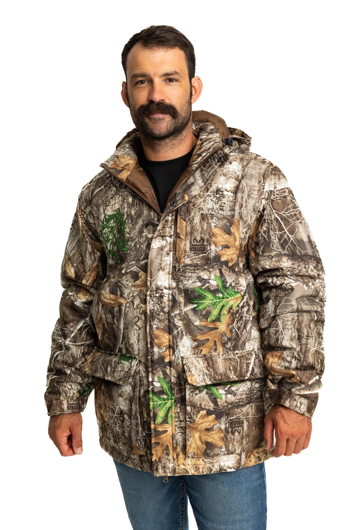 Realtree Camo Pro Staff Insulated Waterproof Parka | EDGE 3 Realtree Camo Pro Staff Insulated Waterproof Parka | EDGE