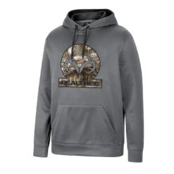 Realtree Men's Rio Pullover Fleece Hoodie -Hunting camouflage RO5160 CHAR 39350.1663937285