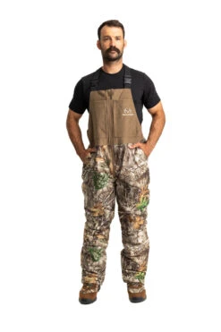 Realtree Camo Pro Staff Insulated Waterproof Bibs | EDGE