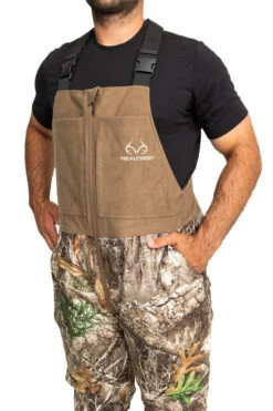 Realtree Camo Pro Staff Insulated Waterproof Bibs | EDGE -Hunting camouflage RO529 ED TOP SIDE 11646.1692996001
