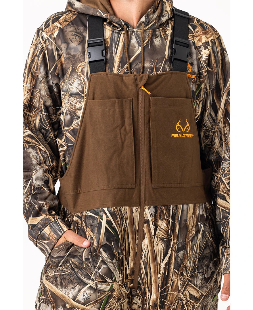 Realtree Camo Pro Staff Insulated Waterproof Bibs | MAX-7 4 Realtree Camo Pro Staff Insulated Waterproof Bibs | MAX-7 - Image 2