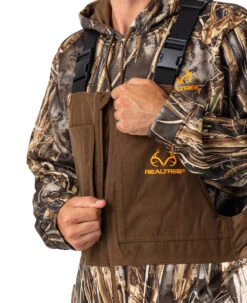Realtree Camo Pro Staff Insulated Waterproof Bibs | MAX-7 12 Realtree Camo Pro Staff Insulated Waterproof Bibs | MAX-7 -Hunting camouflage RO529 MX7 ZIPPER 62630.1684251643