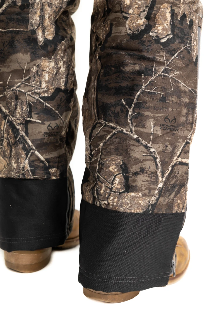 Realtree Camo Pro Staff Insulated Waterproof Bibs | Timber 9 Realtree Camo Pro Staff Insulated Waterproof Bibs | Timber - Image 7