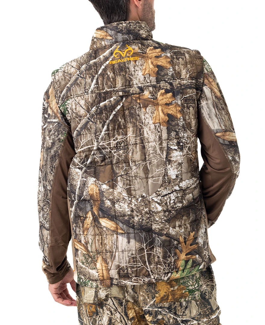Realtree Men's Camo Pro Staff Reversible Hybrid Puffer Vest 15 Realtree Men's Camo Pro Staff Reversible Hybrid Puffer Vest - Image 13